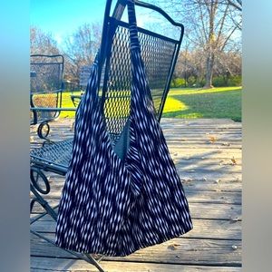 Echo Zebra striped Yoga bag